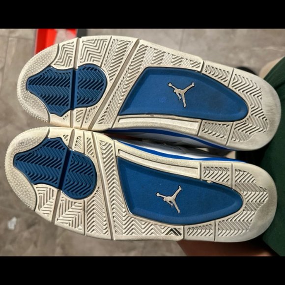 Nike Air Jordan 4 military blue US 9.5 Men main image 4